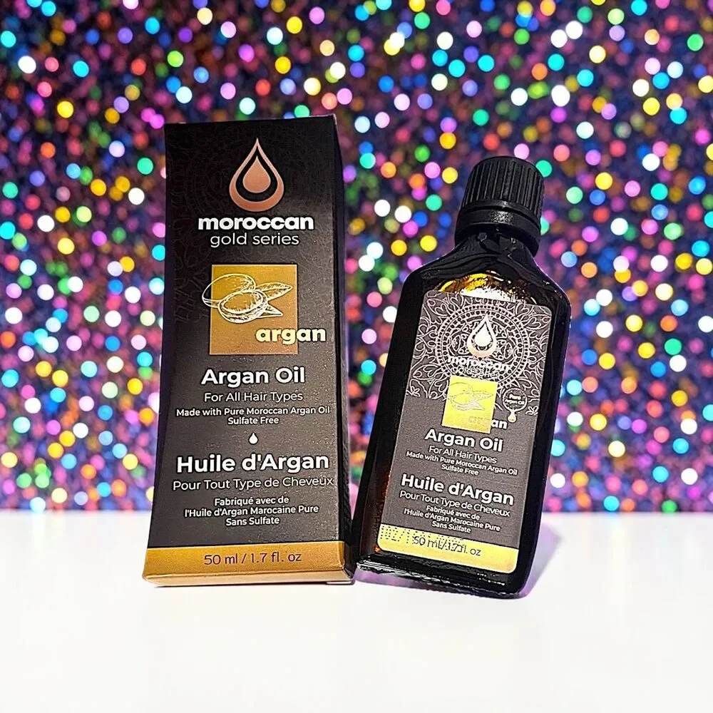 Moroccan Gold Series Argan Oil Brand New In Box 1.7 fl oz